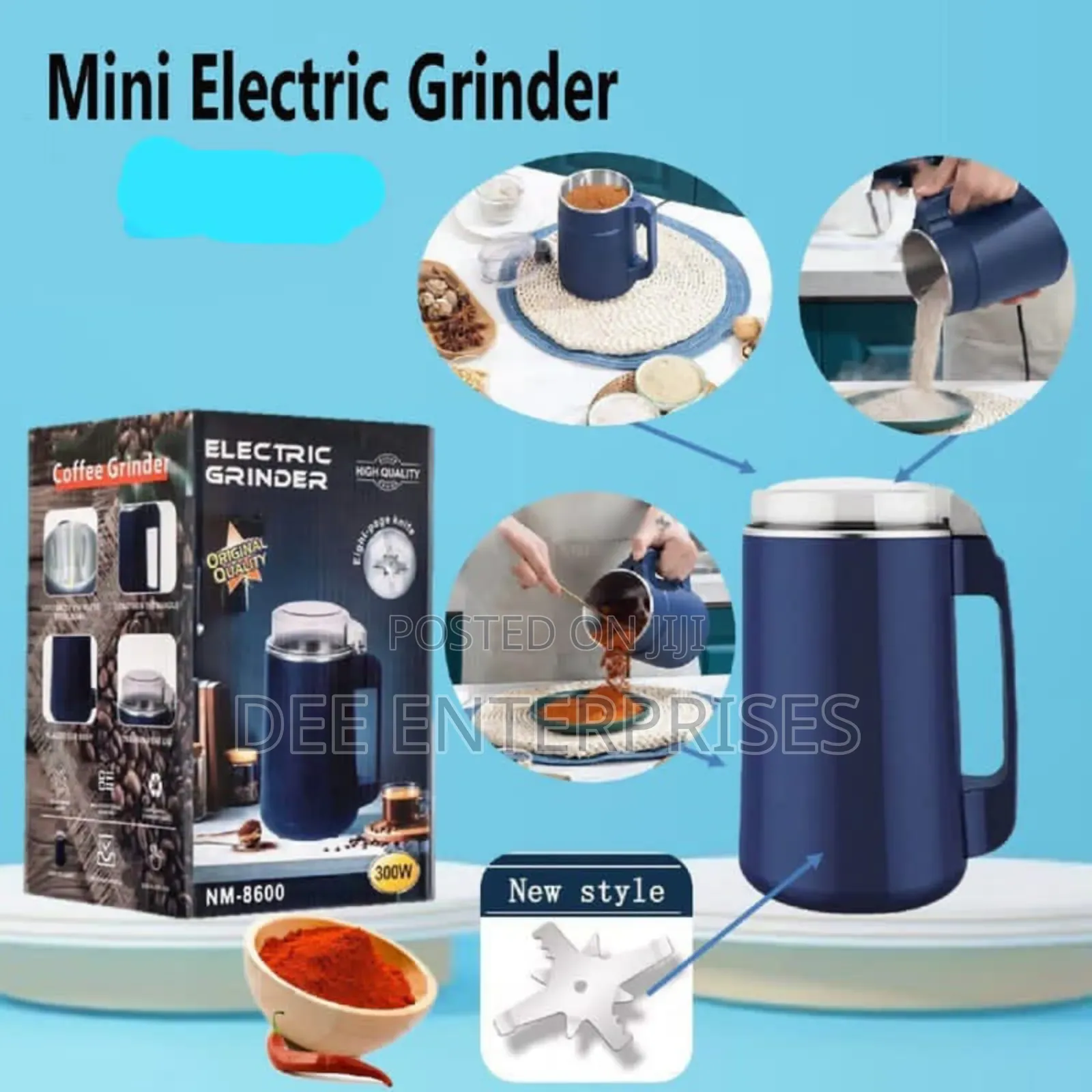 Very Powerful Electric 500ml Grinder Jug