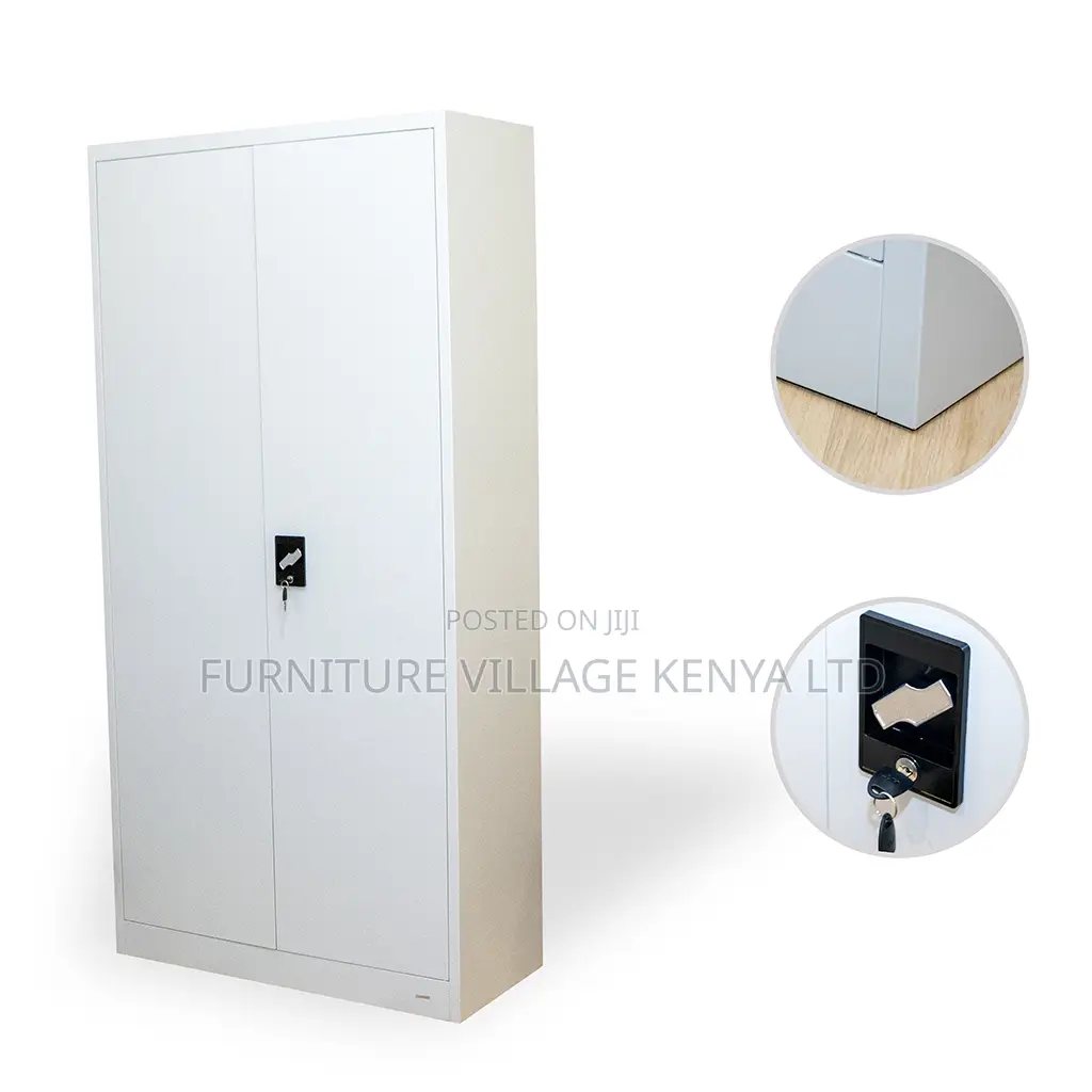 Office Cabinets: Double Door Steel Office Cabinet With 05 Shelves