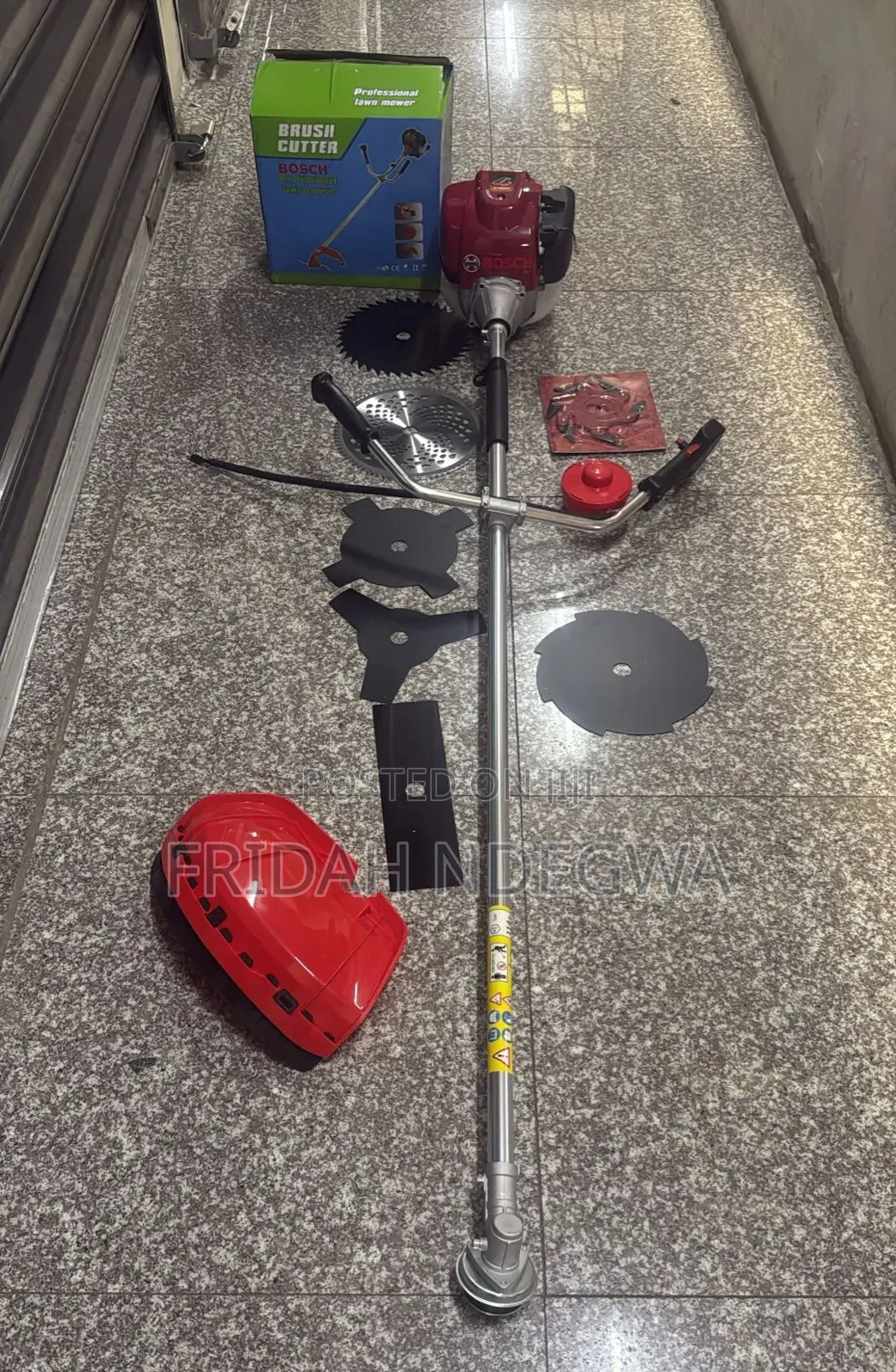 Bosch 4 Stroke Brush Cutter With 8 Blades