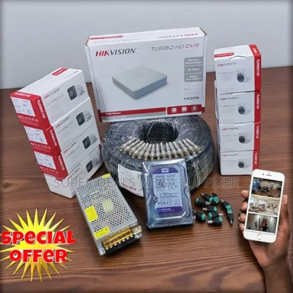 Hikvision 8 Channel 1080p Full Hd CCTV Surveillance System Kit