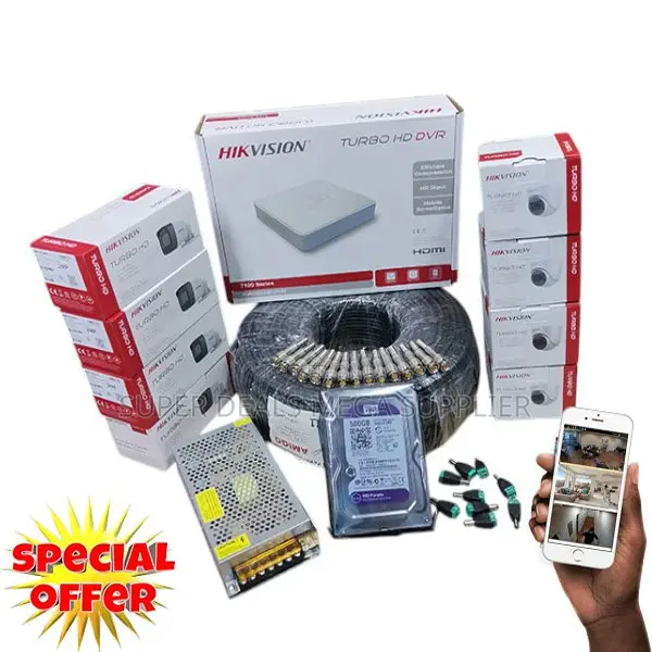 Hikvision 8 Channel 1080p Full Hd CCTV Surveillance Package