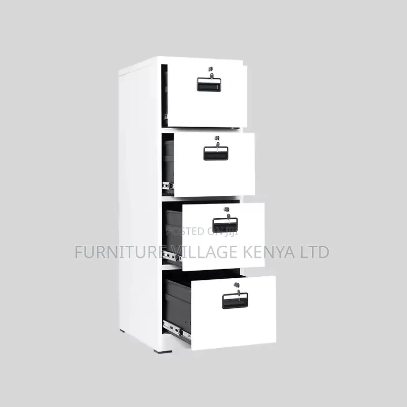 Office Cabinets: Four Drawers Steel File Cabinet With 04 Keys