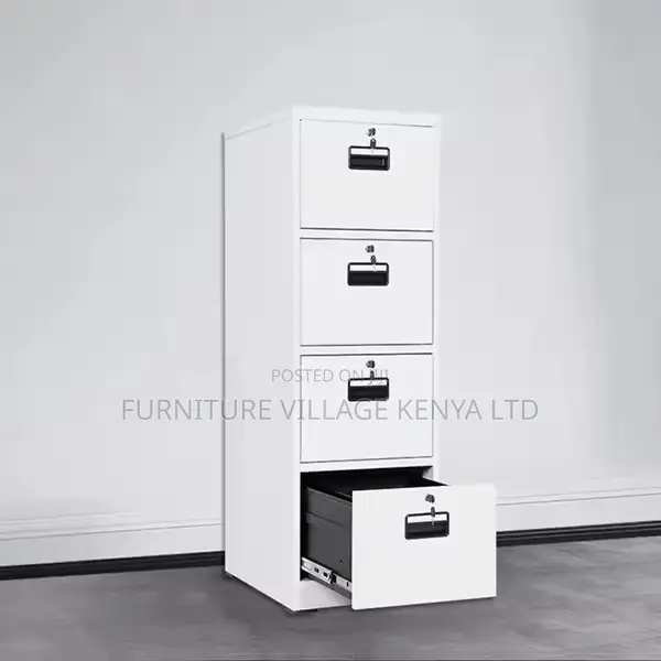 Office Cabinets: Four Drawers Steel File Cabinet With 04 Keys