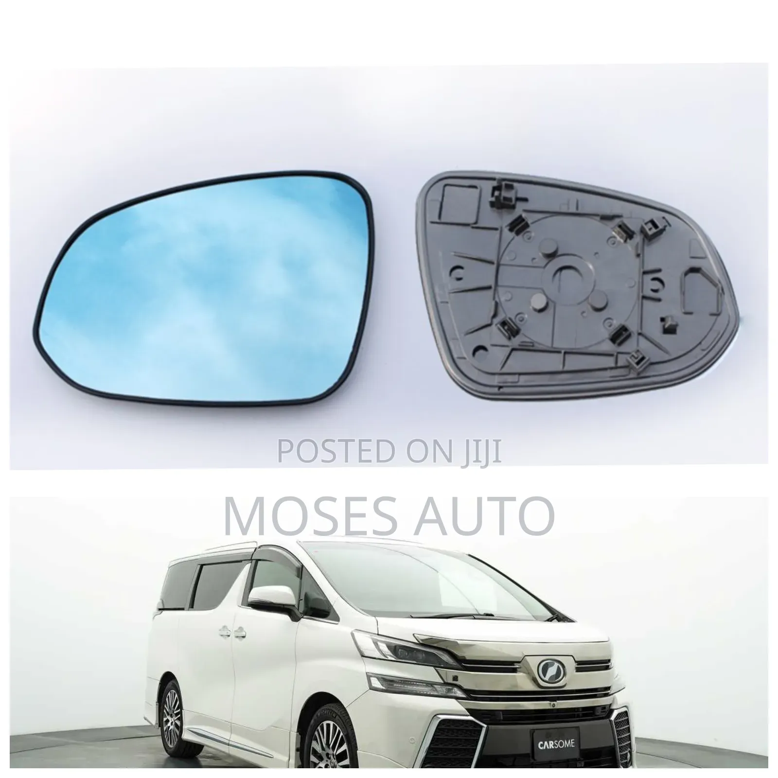 Toyota Vellfire Side Mirrors Glass/Lens