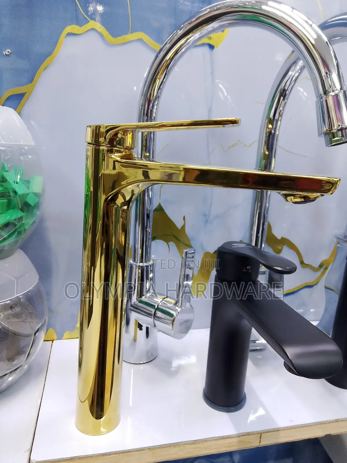 Gold Basin Mixer (Counter Top) Basin