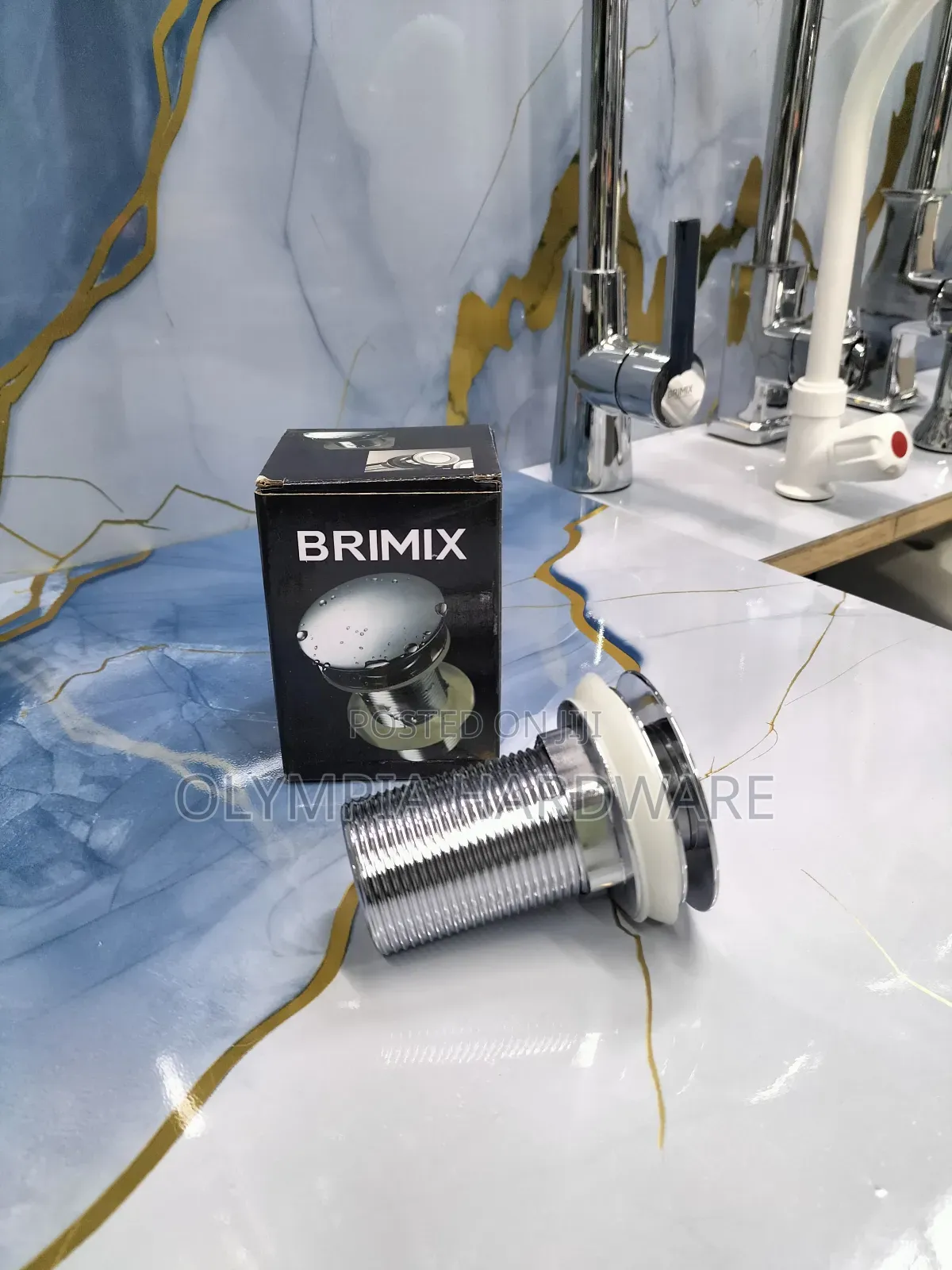 Brimix Pop Up Silver (Without Pop Up)