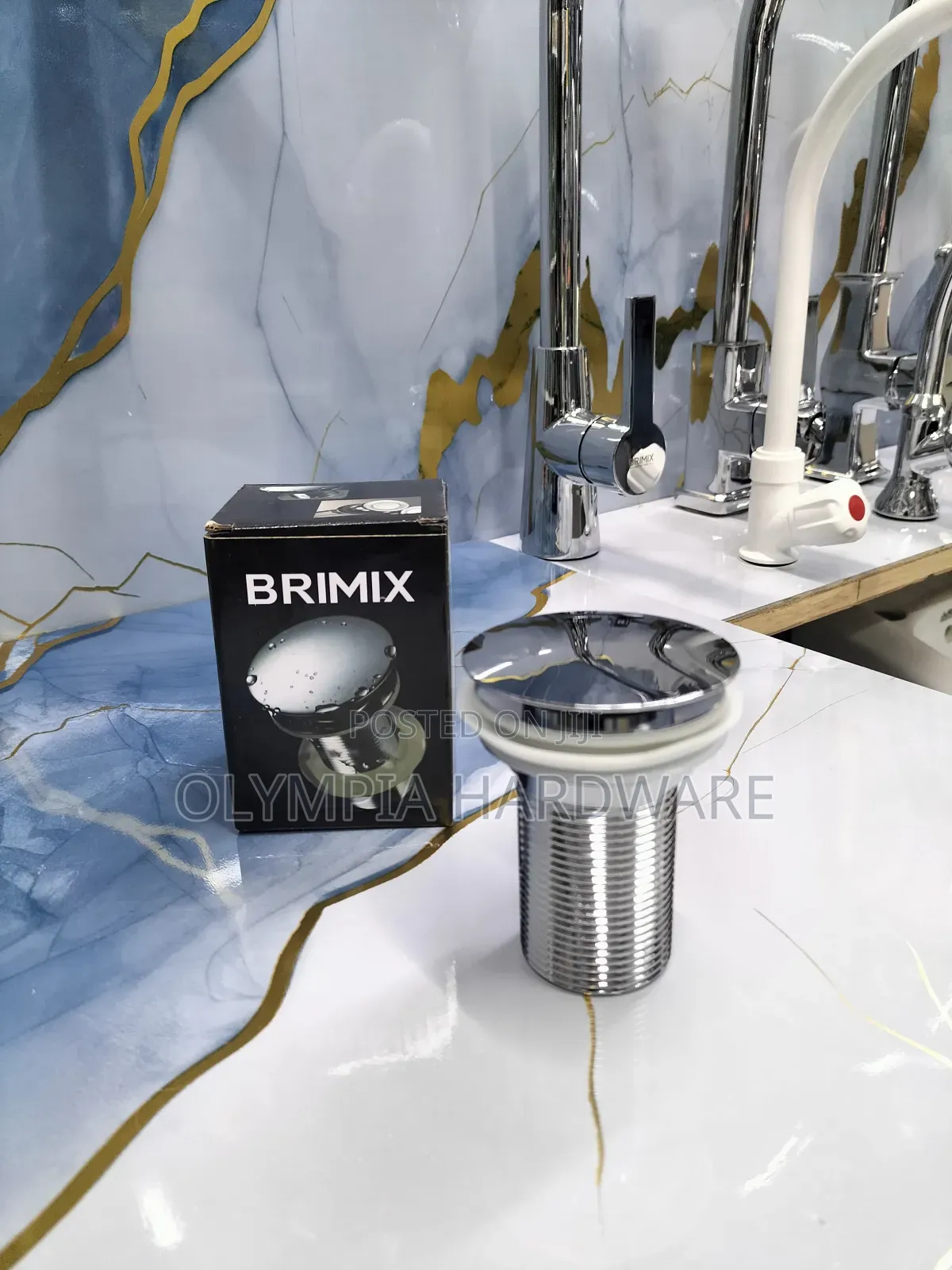 Brimix Pop Up Silver (Without Pop Up)