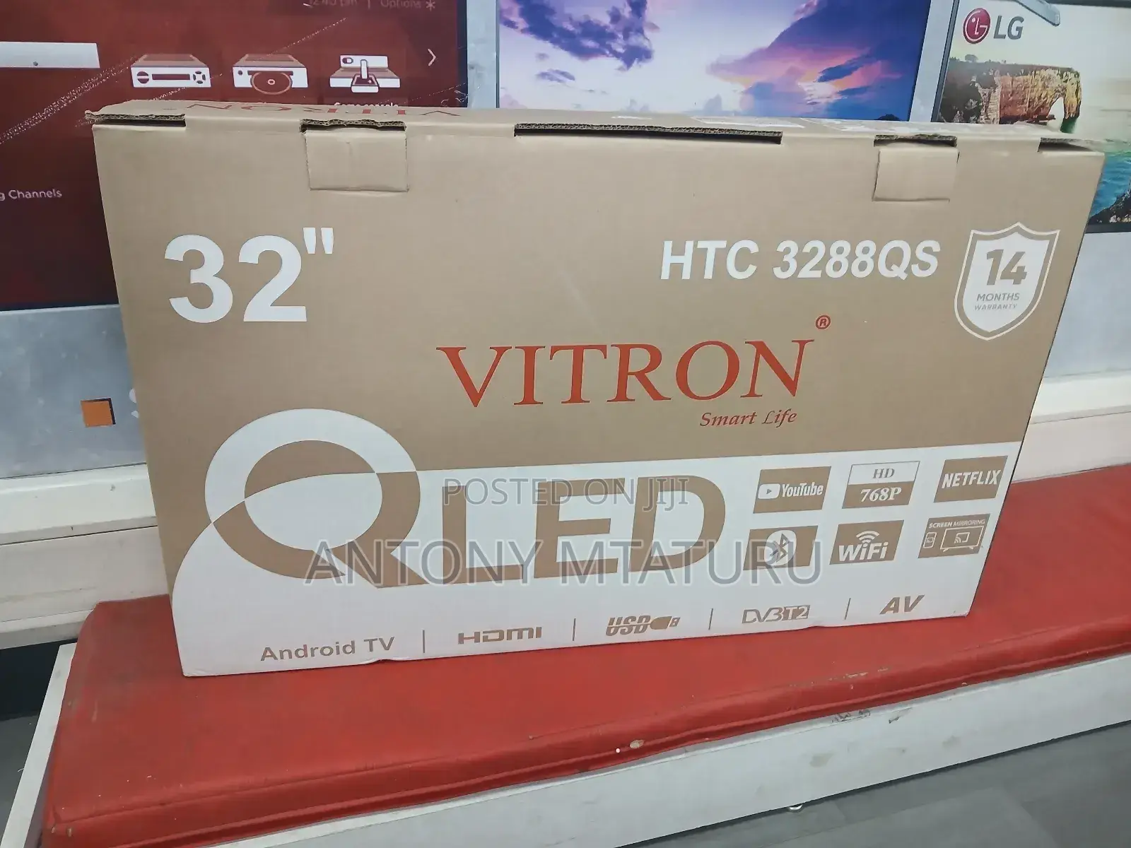 Vitron 32′′ Inches Smart Android Frameless TV(2025)