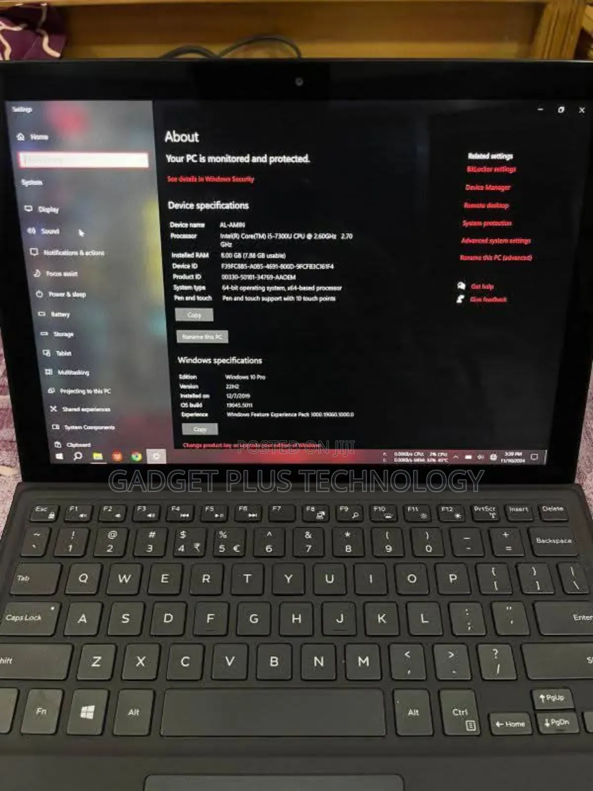Laptop Dell Latitude 5285 8GB Intel Core I5 SSD 256GB