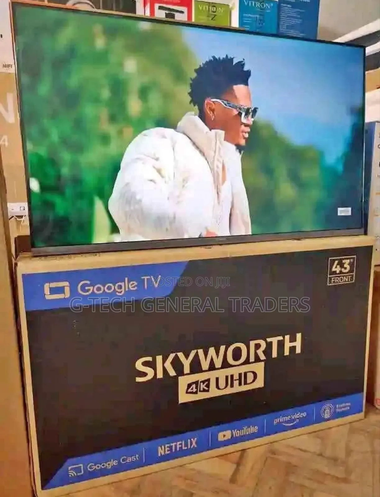 Skyworth 43inch Smart 4k Uhd Frameless Led Tv