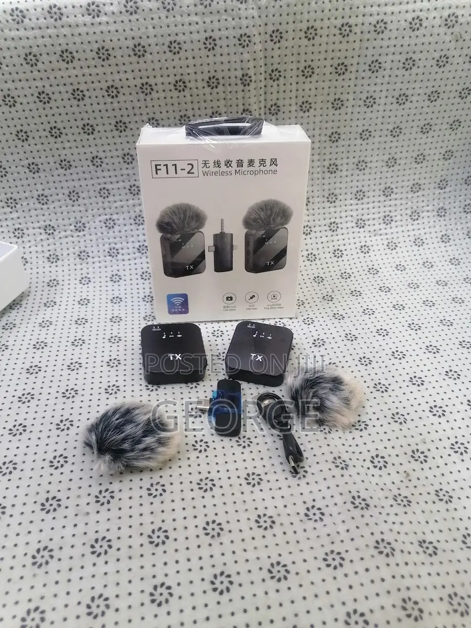 Mic F11-2 For iPhone, Android, And Camera