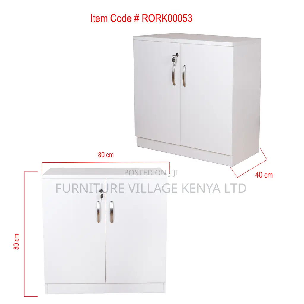 Cabinets: 2-Door Wooden Executive Credenza Cabinet