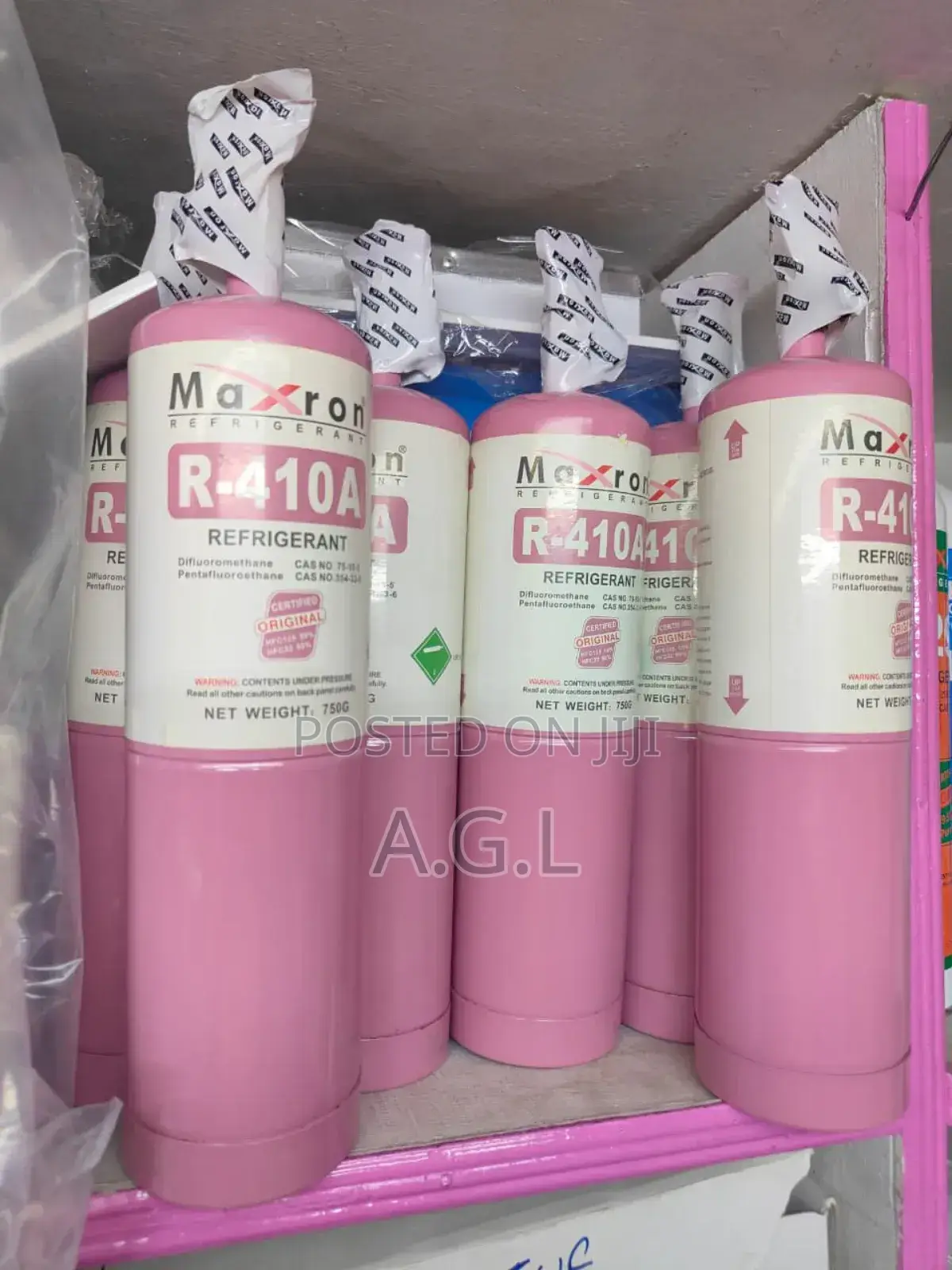 R410a AC Refrigerant Can
