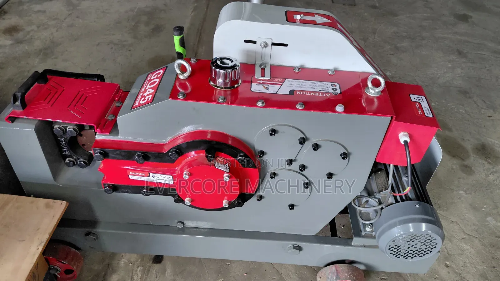 Electric  Bar Cutter Machine Hydroelectric.