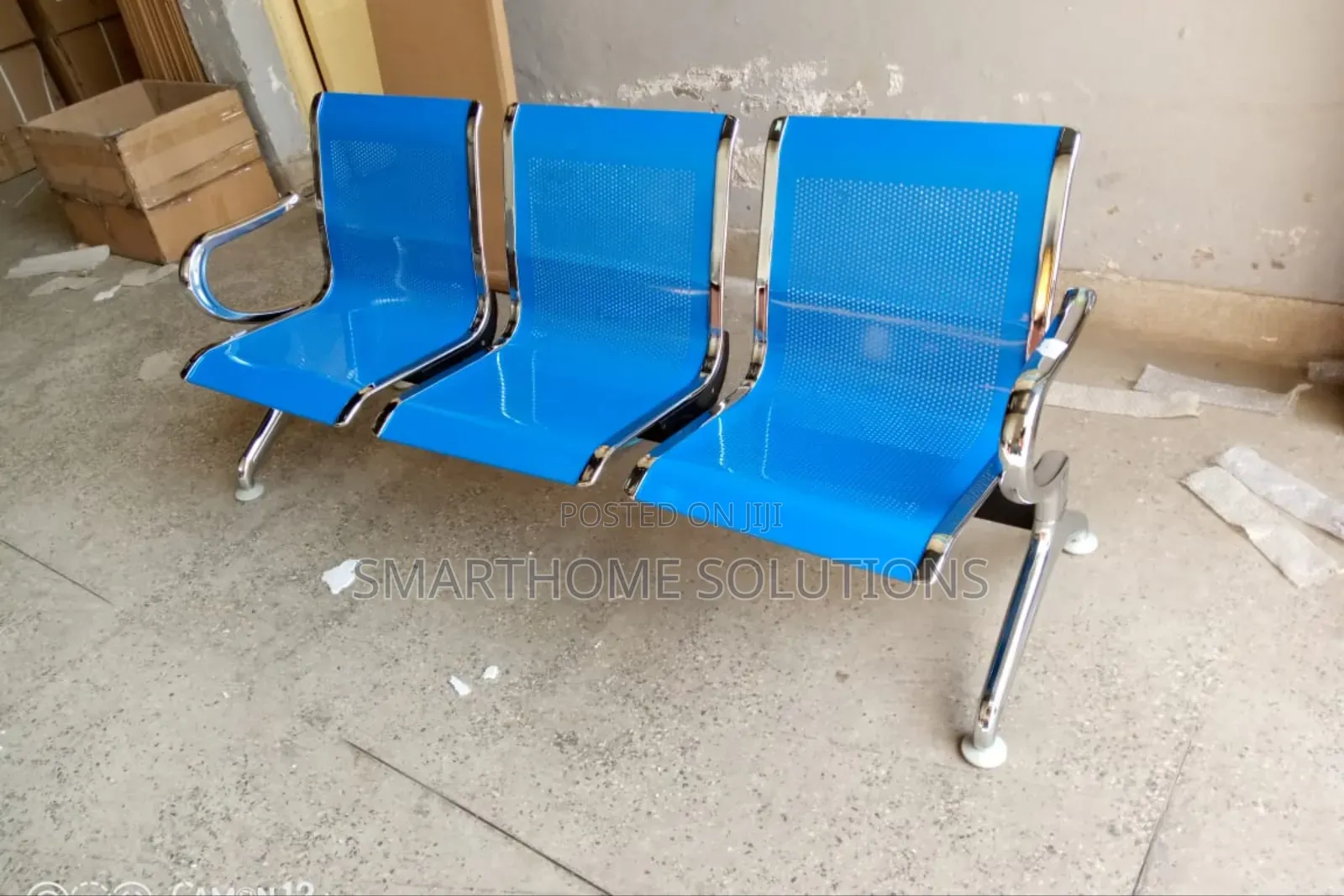 3 Seater Office Waiting Bench