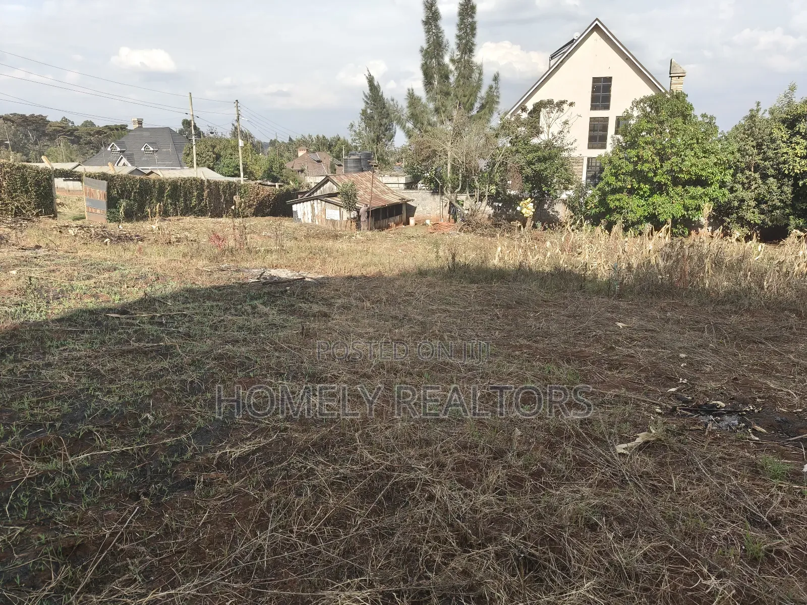 Half Acre Gated Plot for Sale in Klerarapon Drive, Ngong. Red Soil