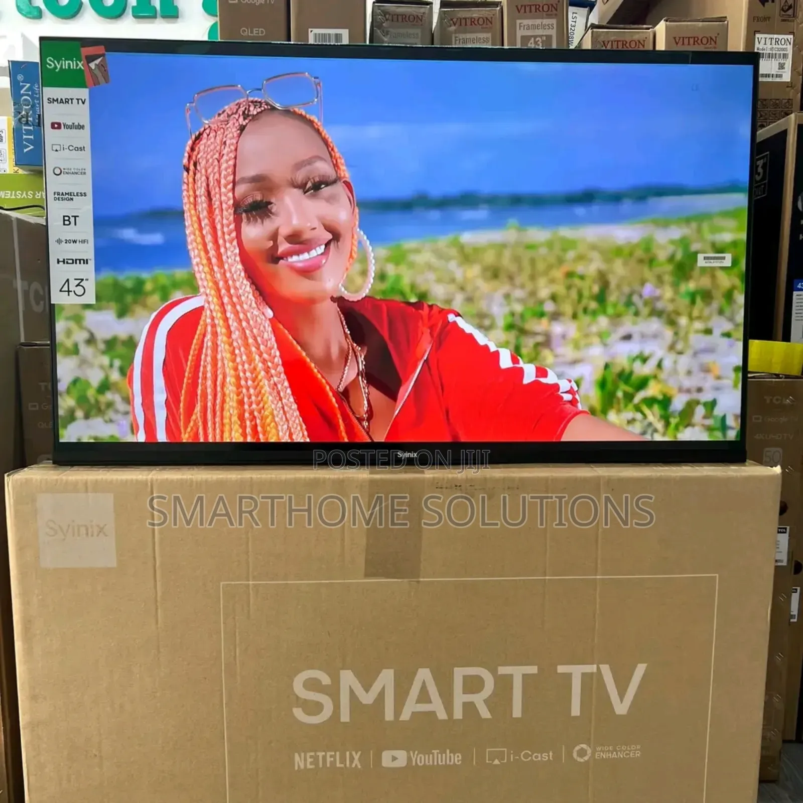 Syinix 43 Smart Tv Android High Quality