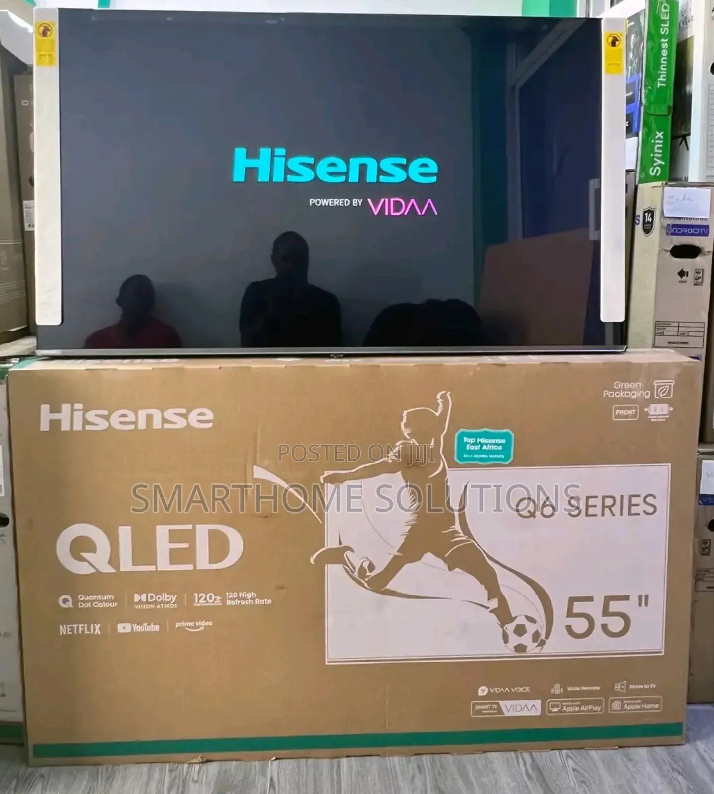 Hisense 55 Inch Qled Tv Q6 Series 55q6qnken