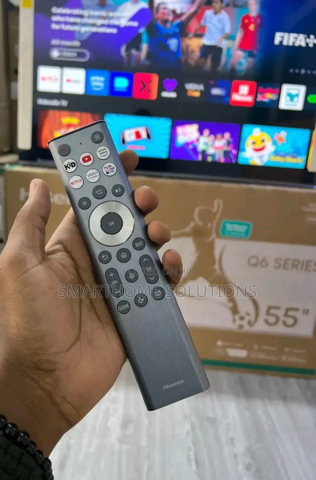 55-inch Hisense Qled Q6 Series Smart Tv