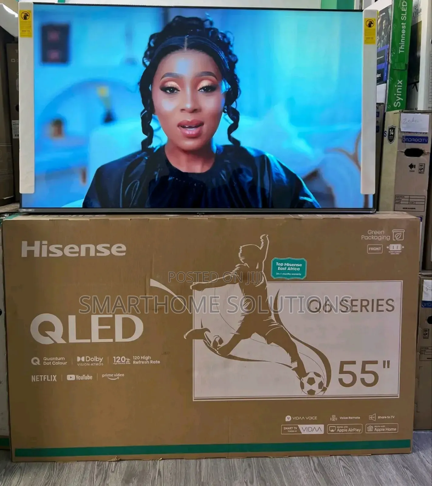 55-inch Hisense Qled Q6 Series Smart Tv