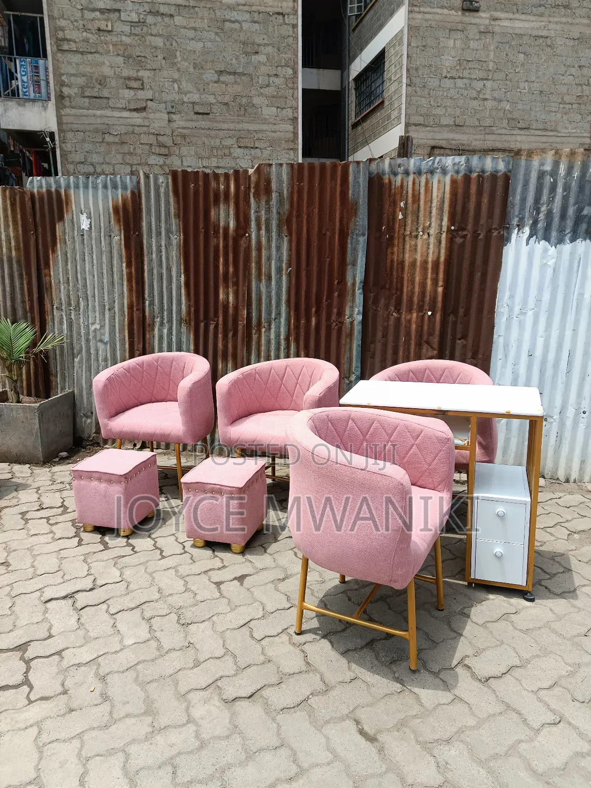 Baby Pink Pedicure and Manicure Set 