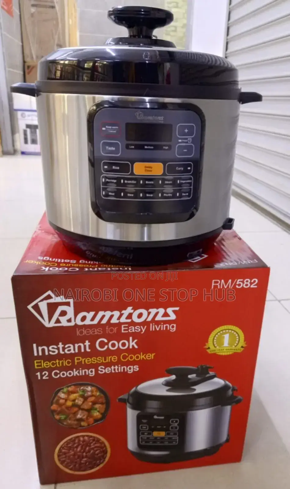 Ramtons Pressure Cooker for Beans ,Meat and Stews