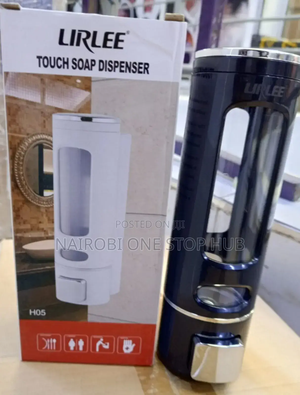Lirlee Press Soap Dispenser