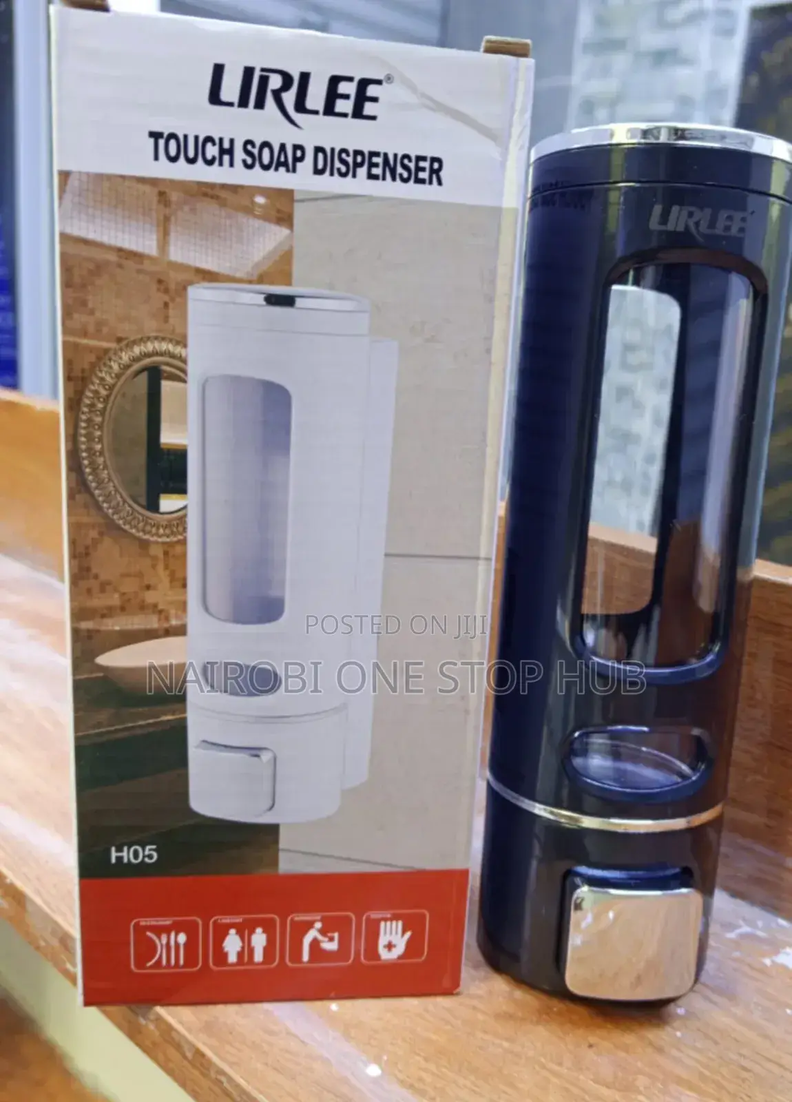 Lirlee Touch Soap Dispenser for Home and Offices