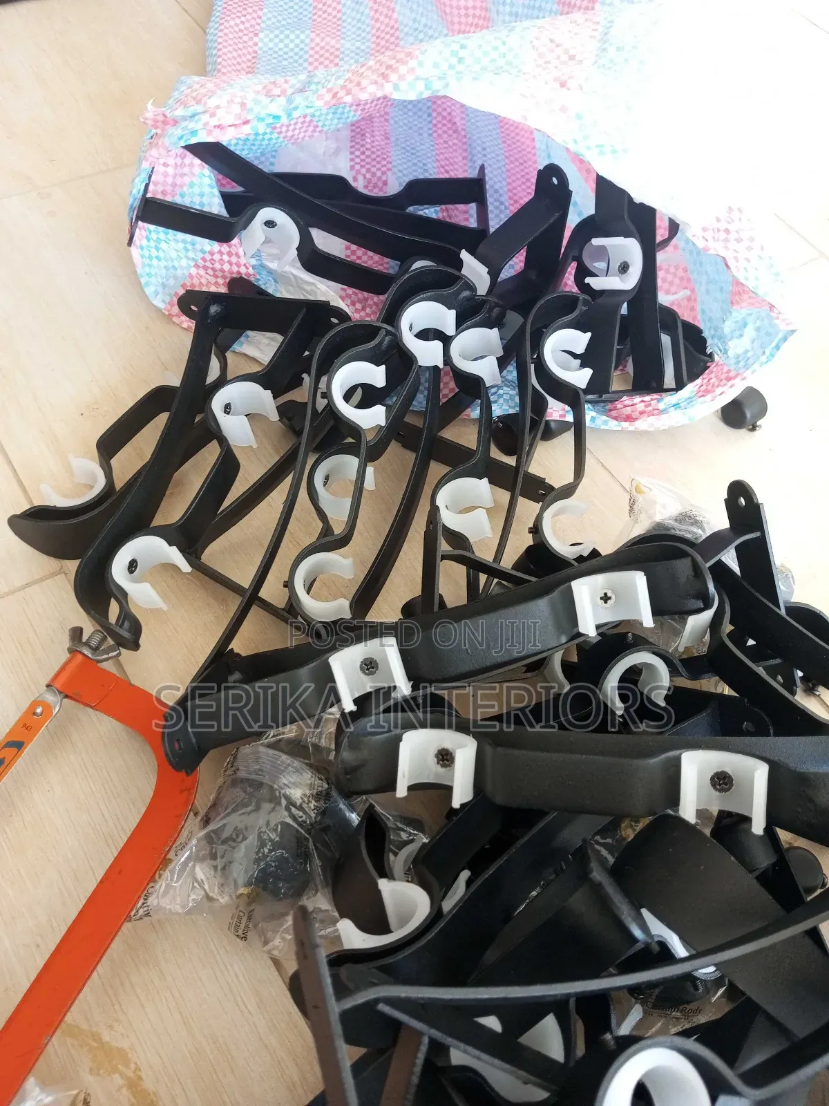 Approved Jua Kali Curtain Brackets Brackets Environmental Friendly