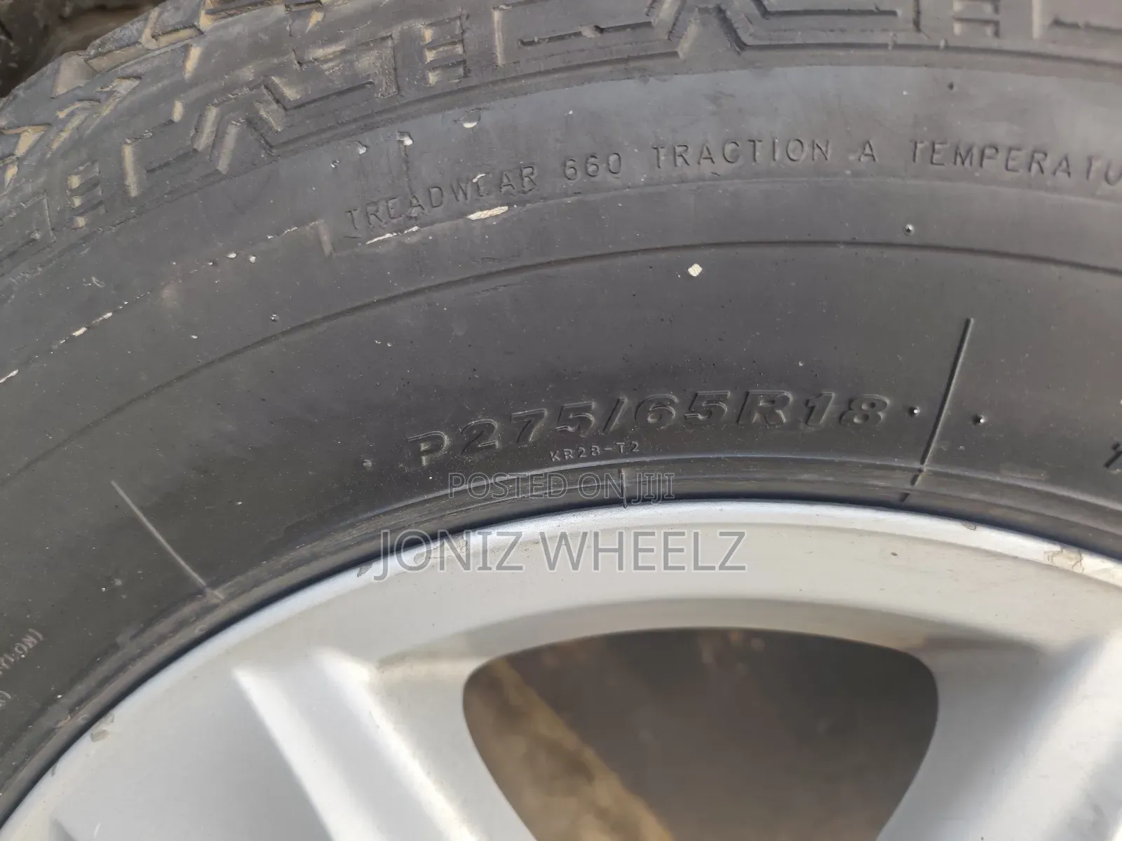 A Set of Four Tyres/Rims Size R18