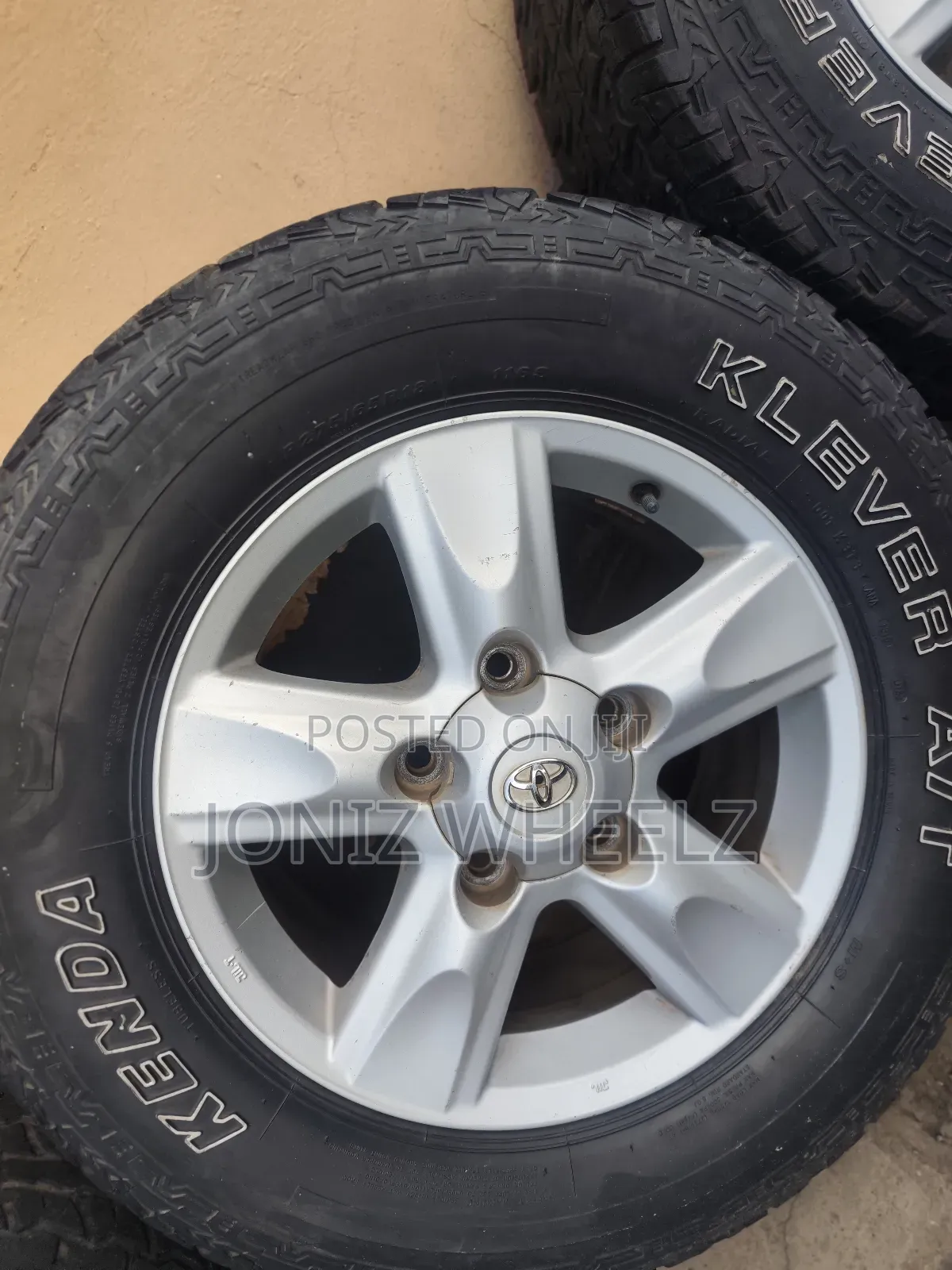 A Set of Four Tyres/Rims Size R18
