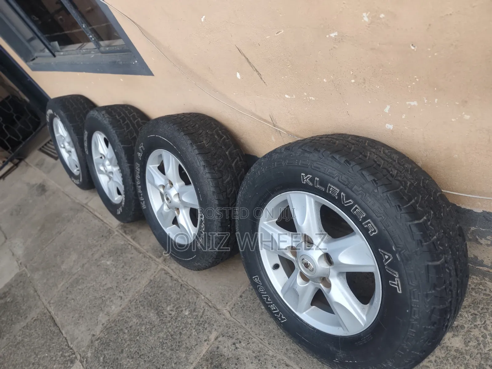 A Set of Four Tyres/Rims Size R18