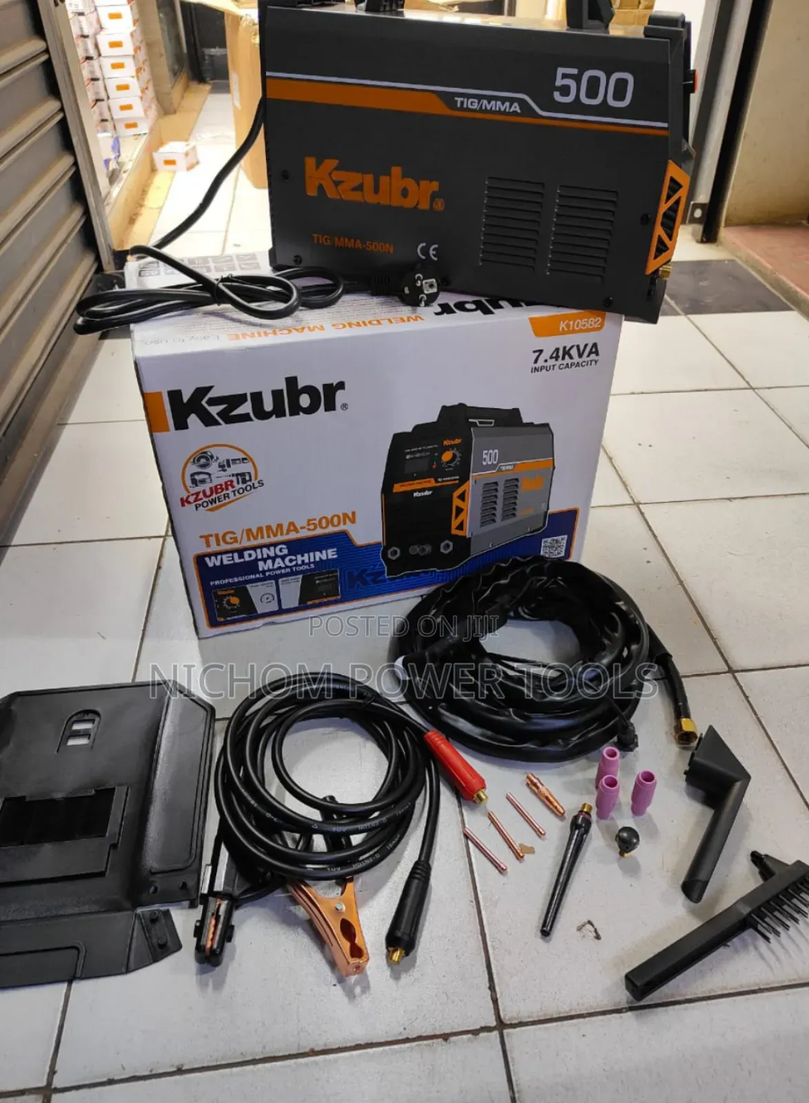 Kzubr 500amps Tig Welding And Arc Welding Machine