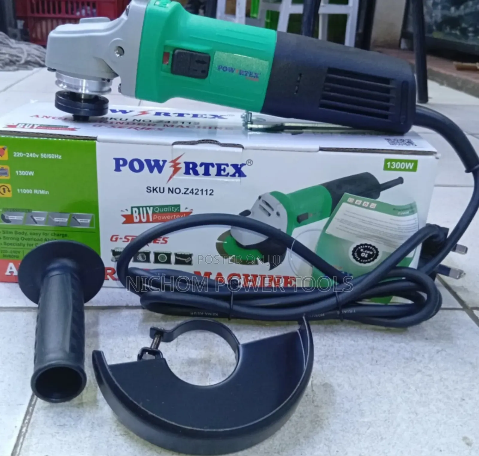 Powertex 4.5inch Angle Grinder /1300watts Angle Grinder