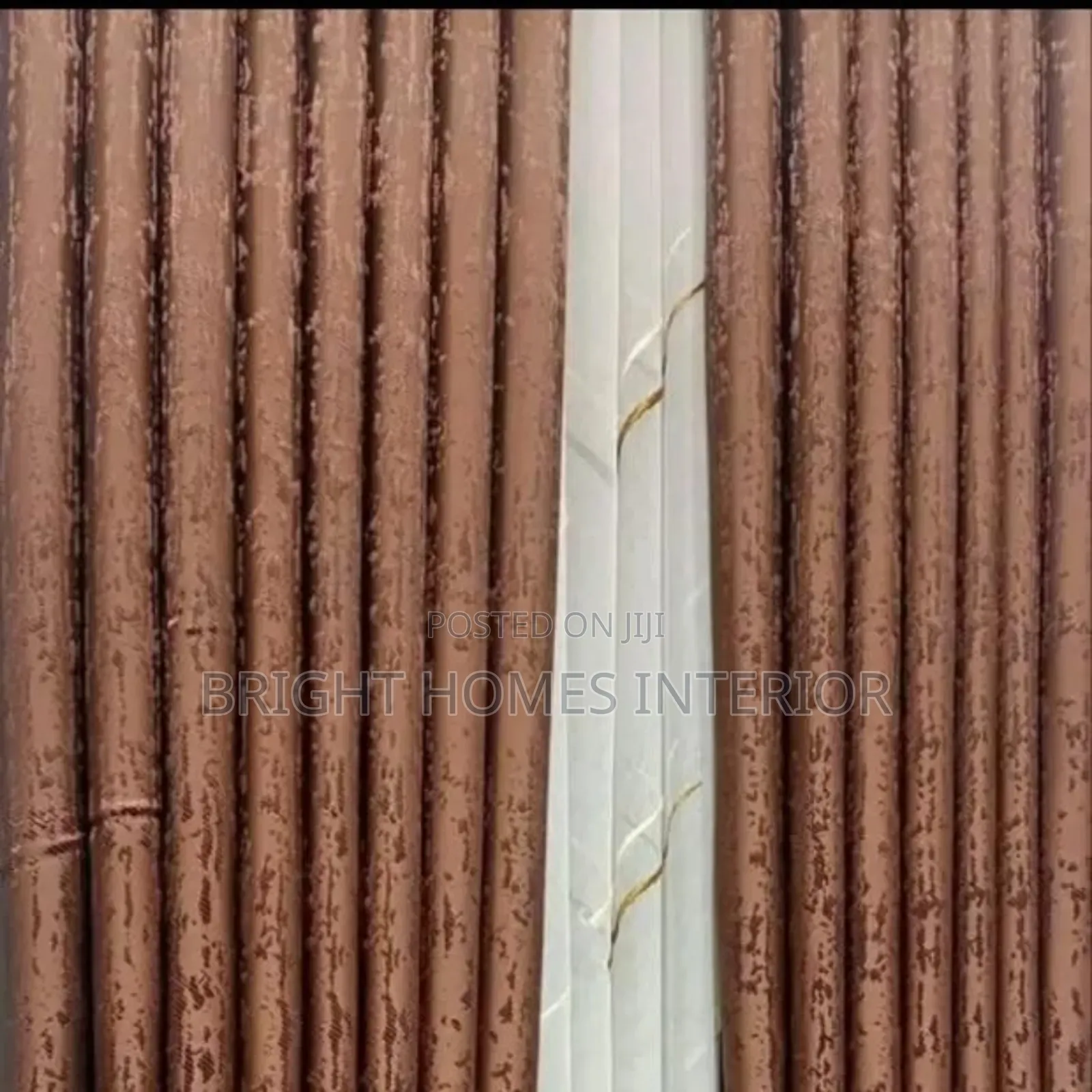 Brown Curtain Very Heavy Brown Curtain