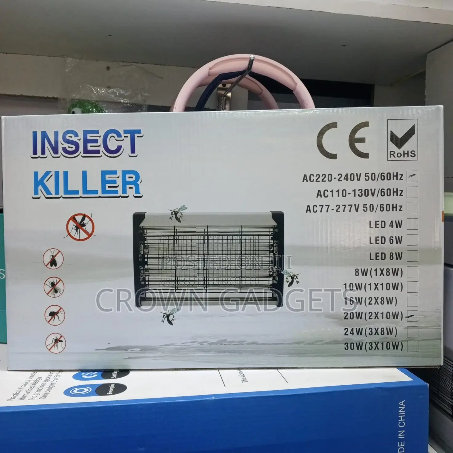 Electric Insect Killer Lamp 20w | Uv Light Fly Mosquito Trap