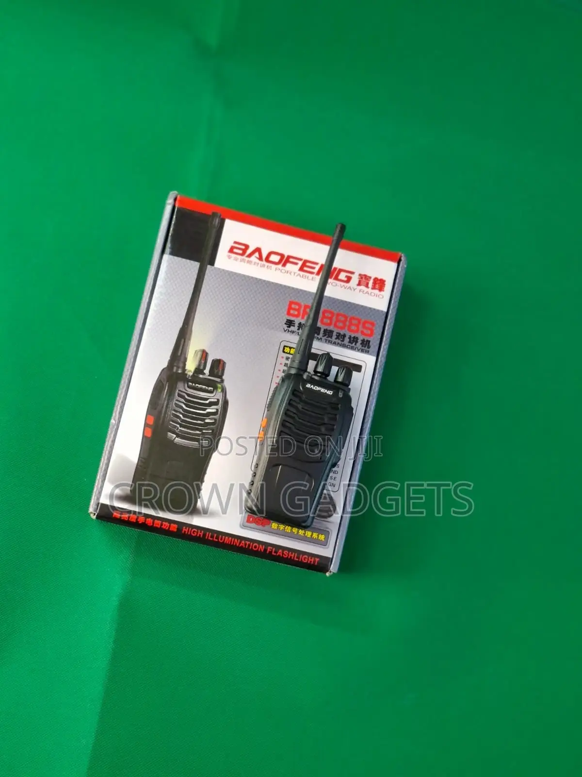 Baofeng B888s Uhf Portable Two-Way Radio for Security Events