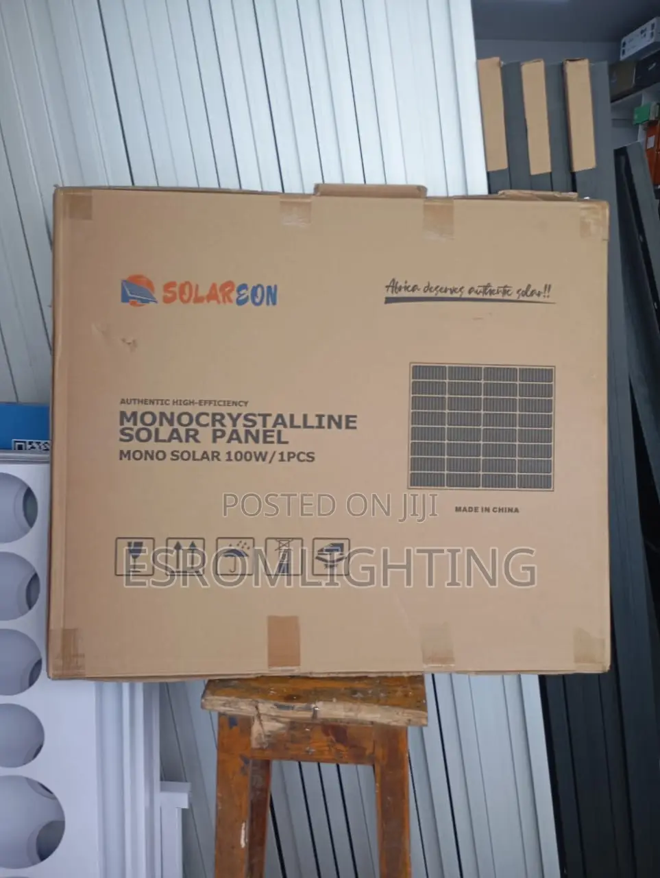 Solareon 100 Watts Monocrystalline Solar Panel