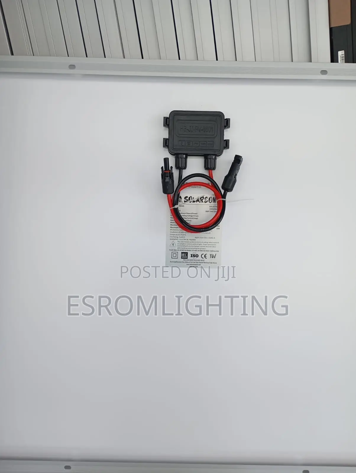 Solareon 100 Watts Monocrystalline Solar Panel