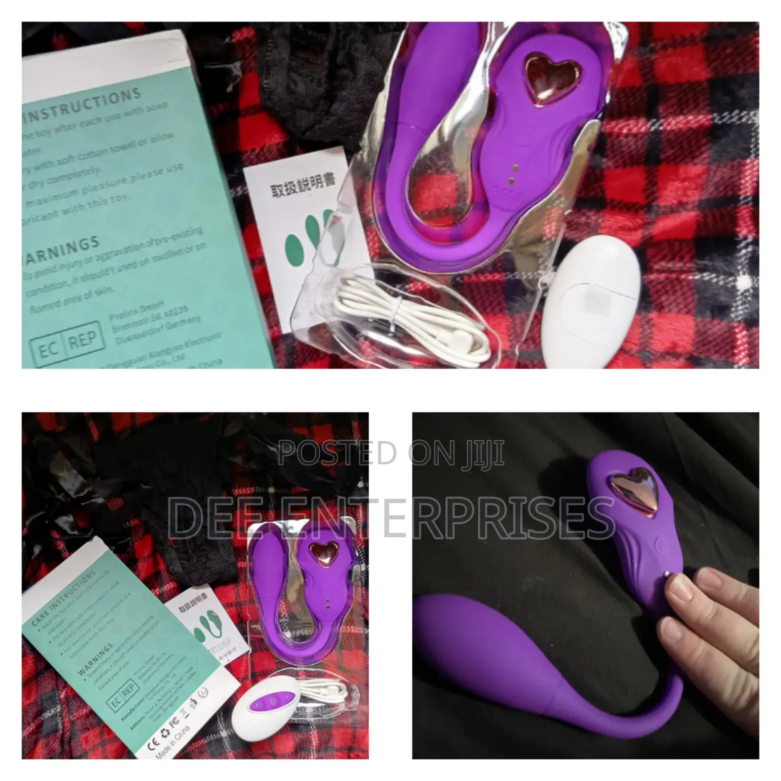 Multifunctional Innovative Slip Vibrator Sex Toy With App