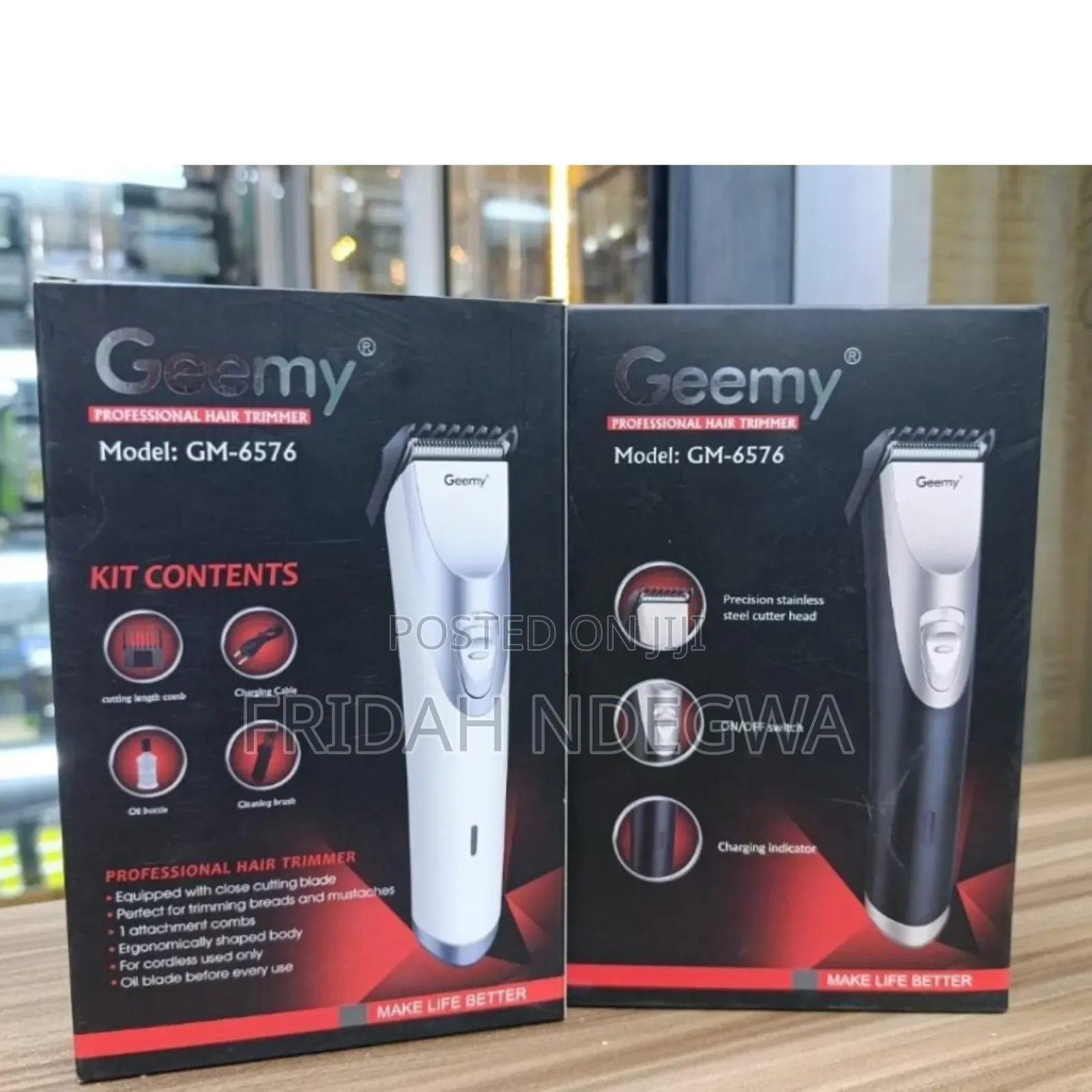*Geemy Shaving Machine Professional Hair Clipper Gm-6576*