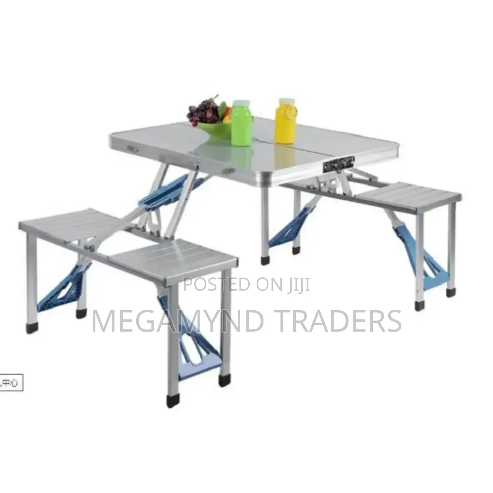 Foldable Table and Chairs/Aluminium Folding Picnic Camping Table