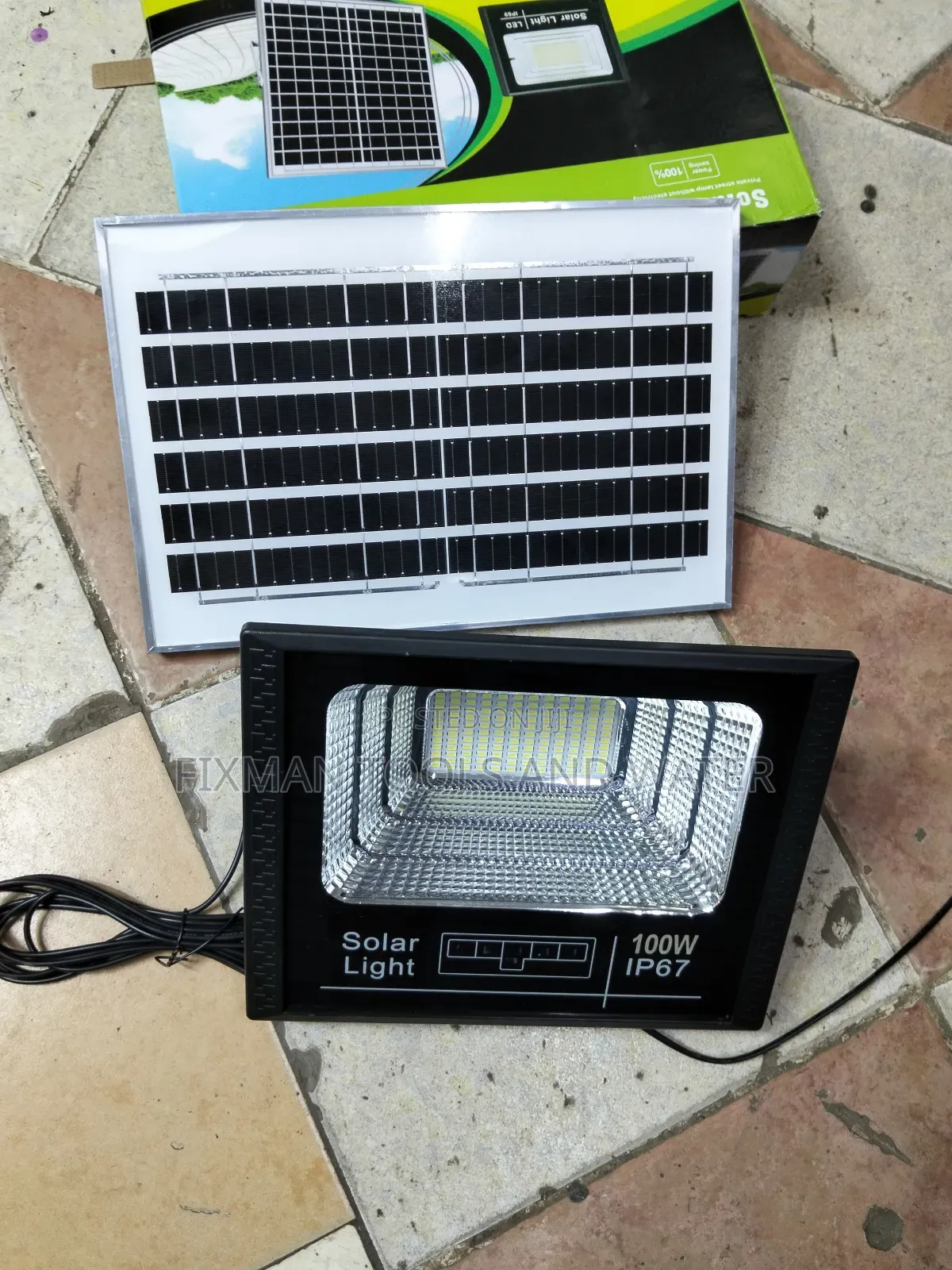 Advanced Ip 67 Security Flood Light With Panel Sensor