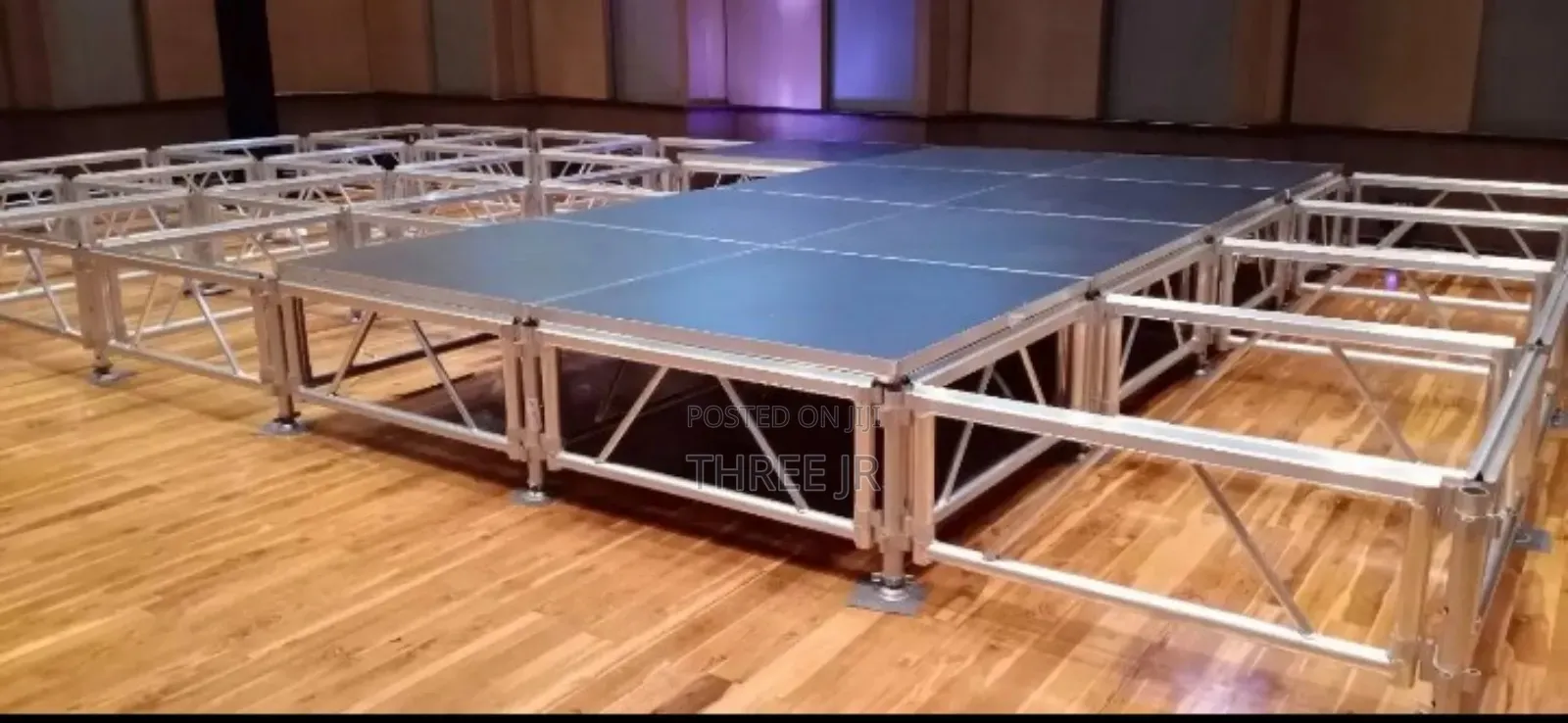 Hire the Stage .Possible to Raise the Ground Using Our Stage Boards