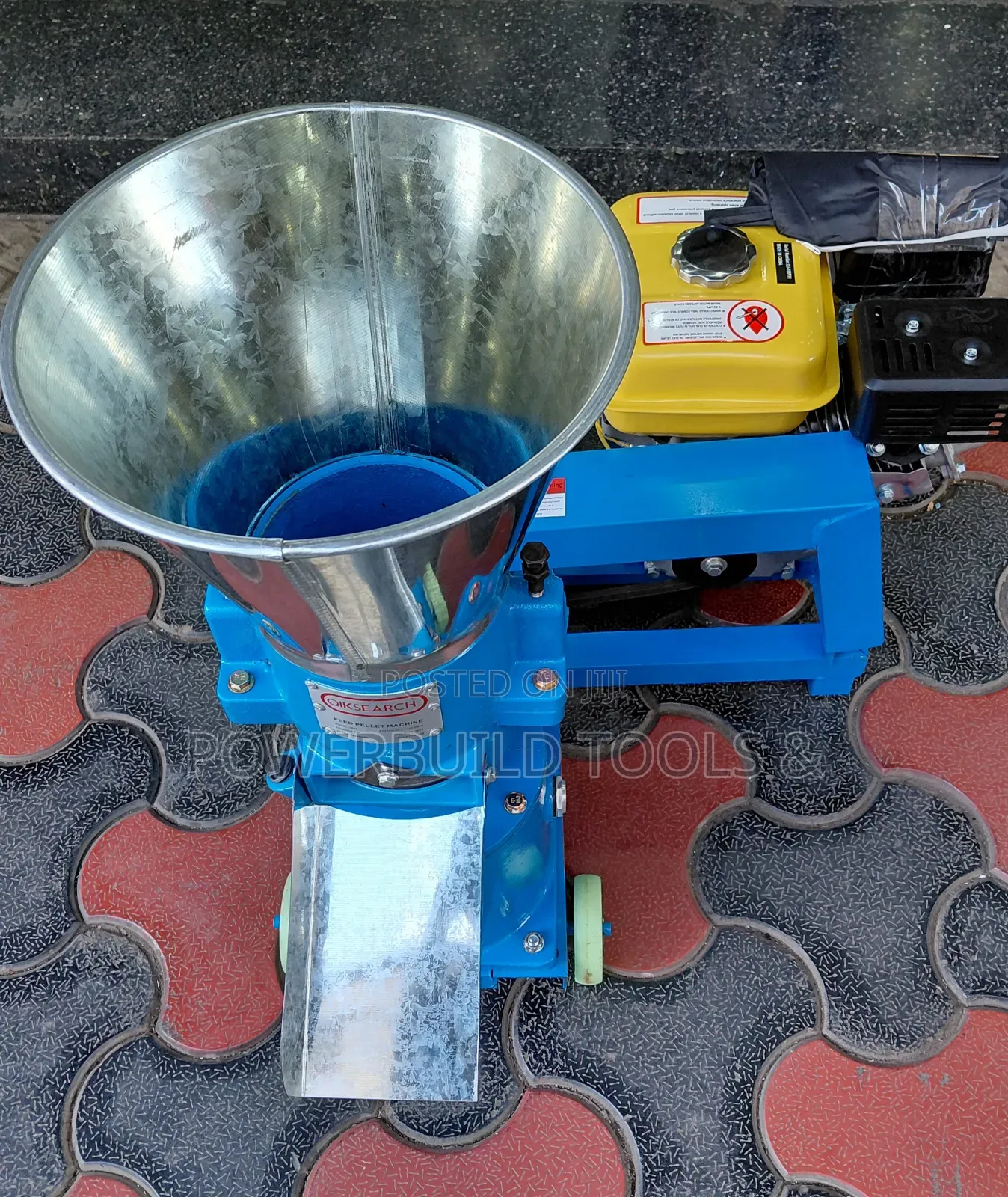 Daichi Japan 200kg/Hr Petrol Pelletizer Machine 7.5hp Engine