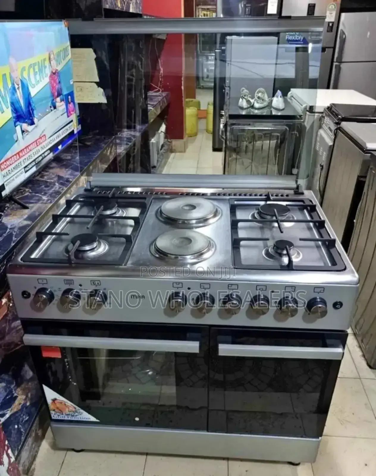 60 By 90 Von Cooker 4gas +2 Electric Cooker