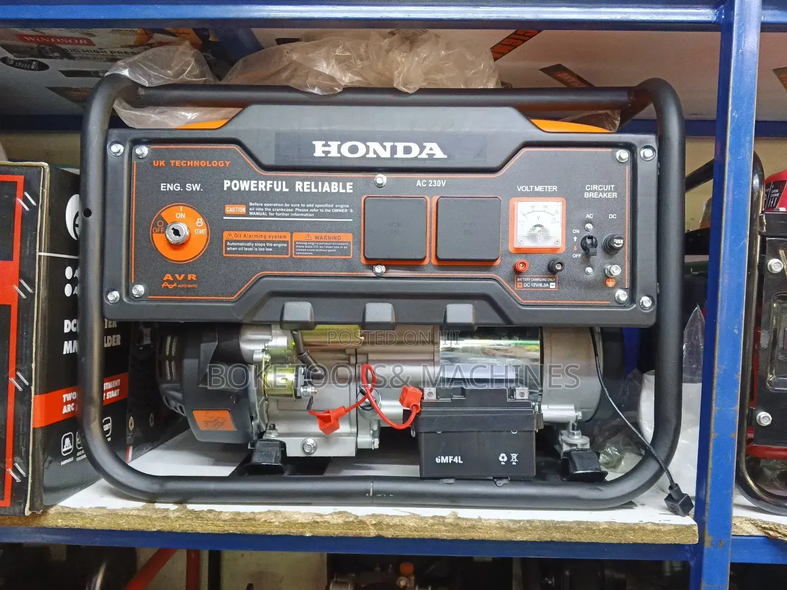 Honda 7.5 Kva Petrol Generator