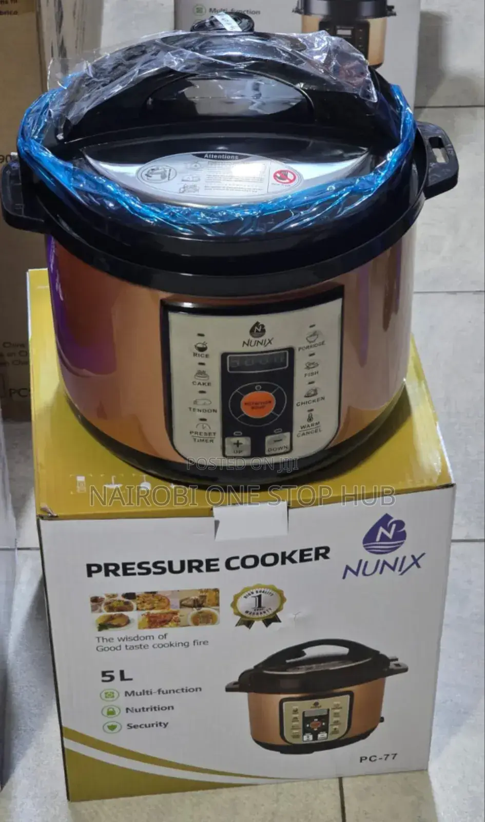 Nunix Pressure Cooker 5litres