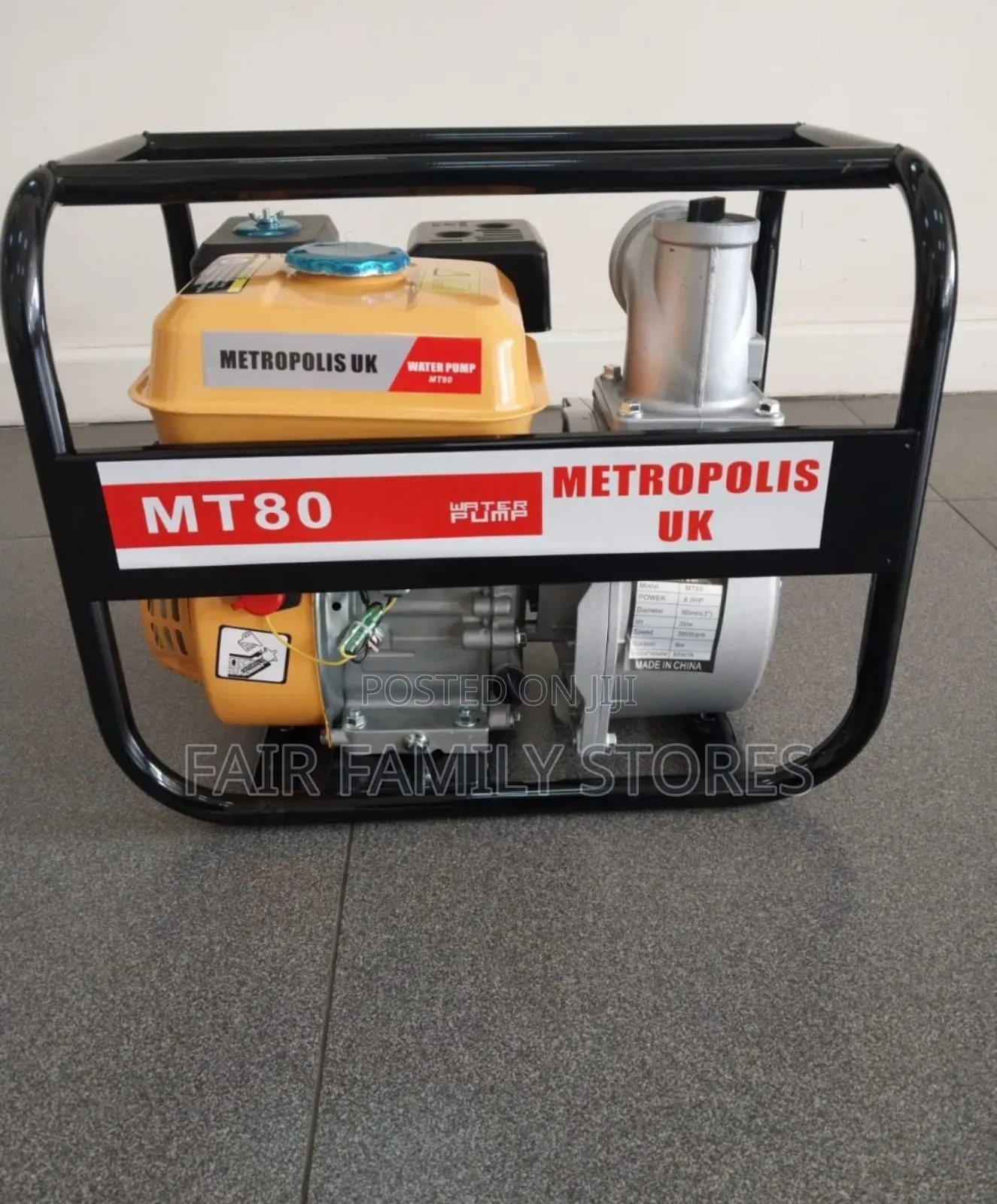 Metropolitan Petrol Water Pump 3 Inch