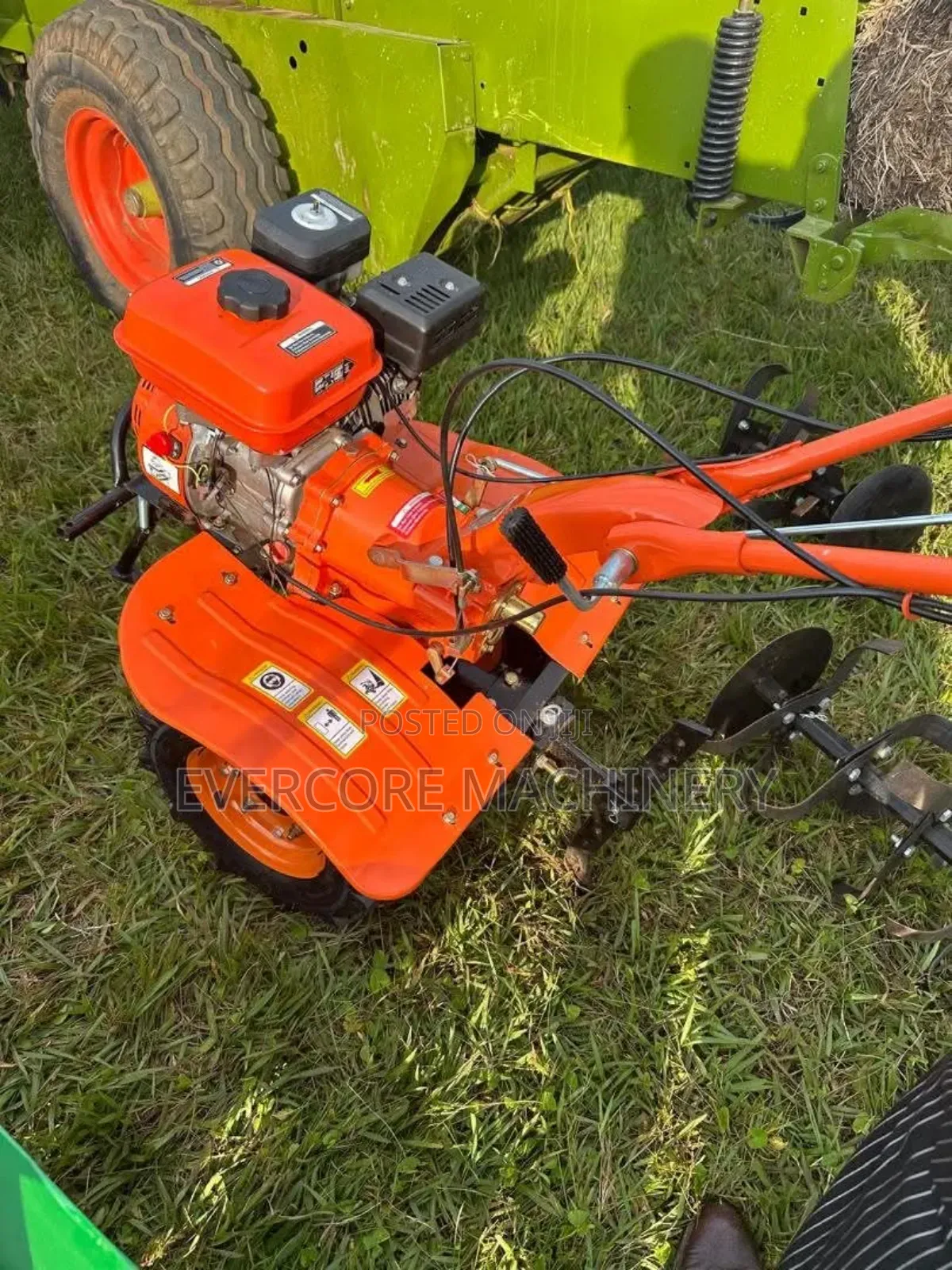 Heavy Duty Petrol 7hp Power Tiller With Accessories.